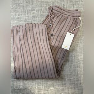 Dylan Brown Striped Woman’s Pants